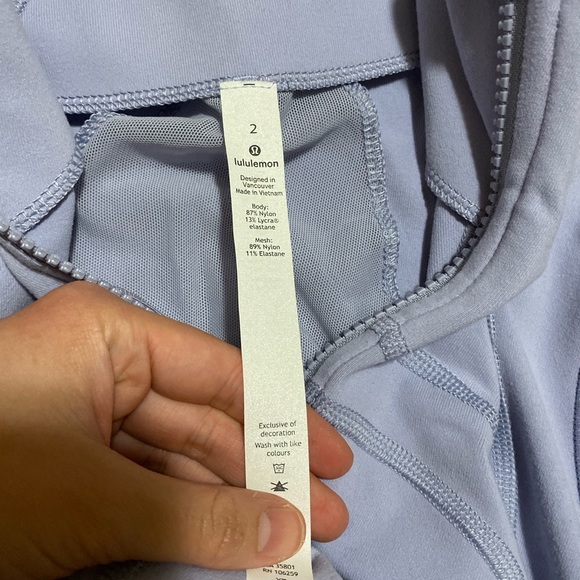 Lululemon blue define jacket 2 FIRM - Picture 5 of 5